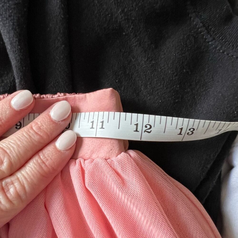 ModCloth women's Pink Tulle Layered Midi Skirt XS - Picture 7 of 10